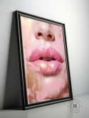 Różowe Usta: Ekspresja Piękna