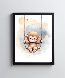Małpka na huśtawce