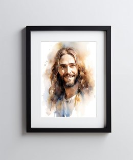 Uśmiechnięty Jezus